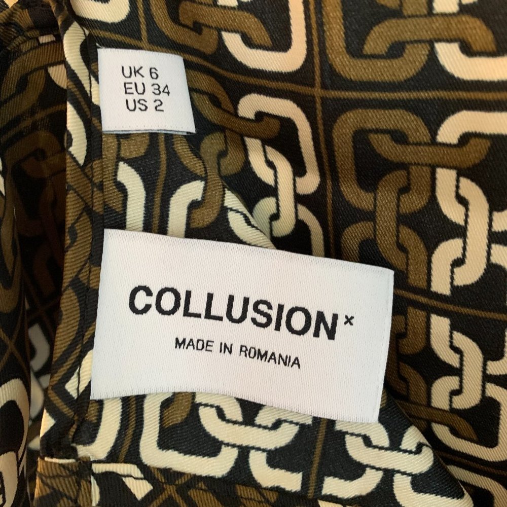 COLLUSION  slip dress - Picture 3 of 6